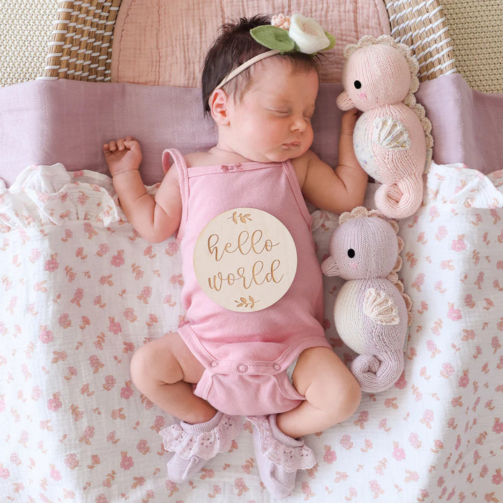 BABY SEAHORSE || POWDER PINK
