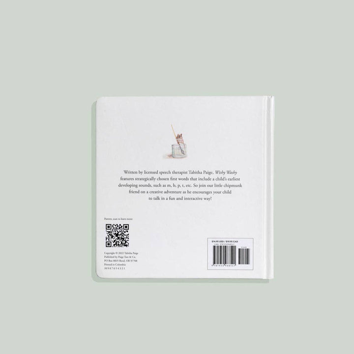 WISHY WASHY || A BOARD BOOK OF FIRST WORDS AND COLORS