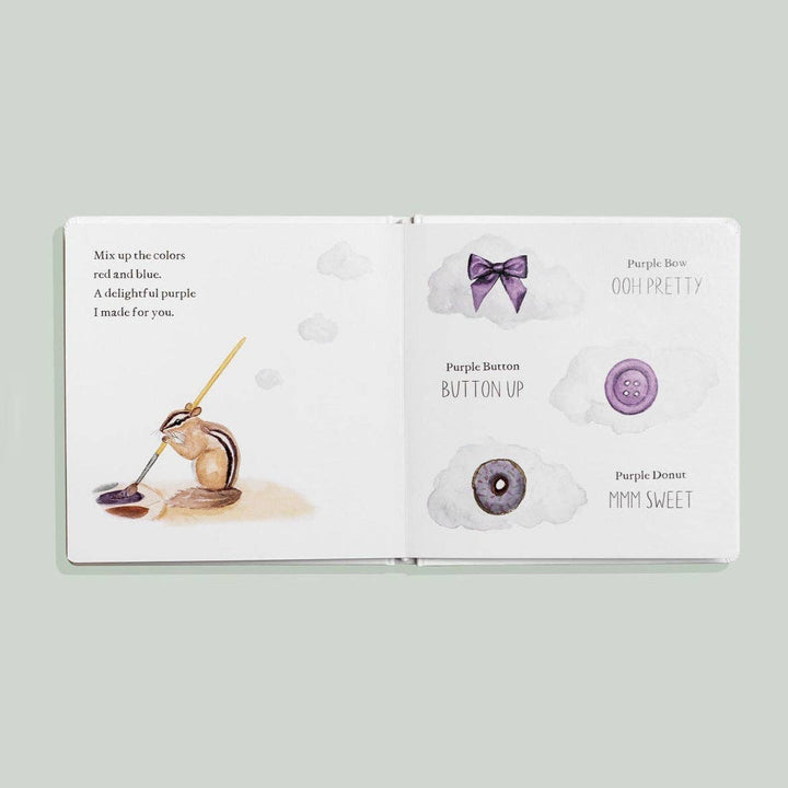 WISHY WASHY || A BOARD BOOK OF FIRST WORDS AND COLORS