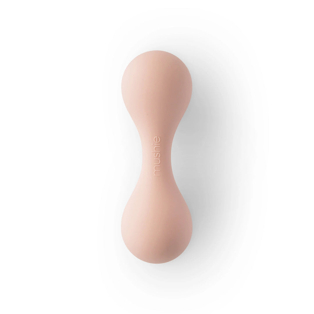 SILICONE BABY RATTLE || BLUSH