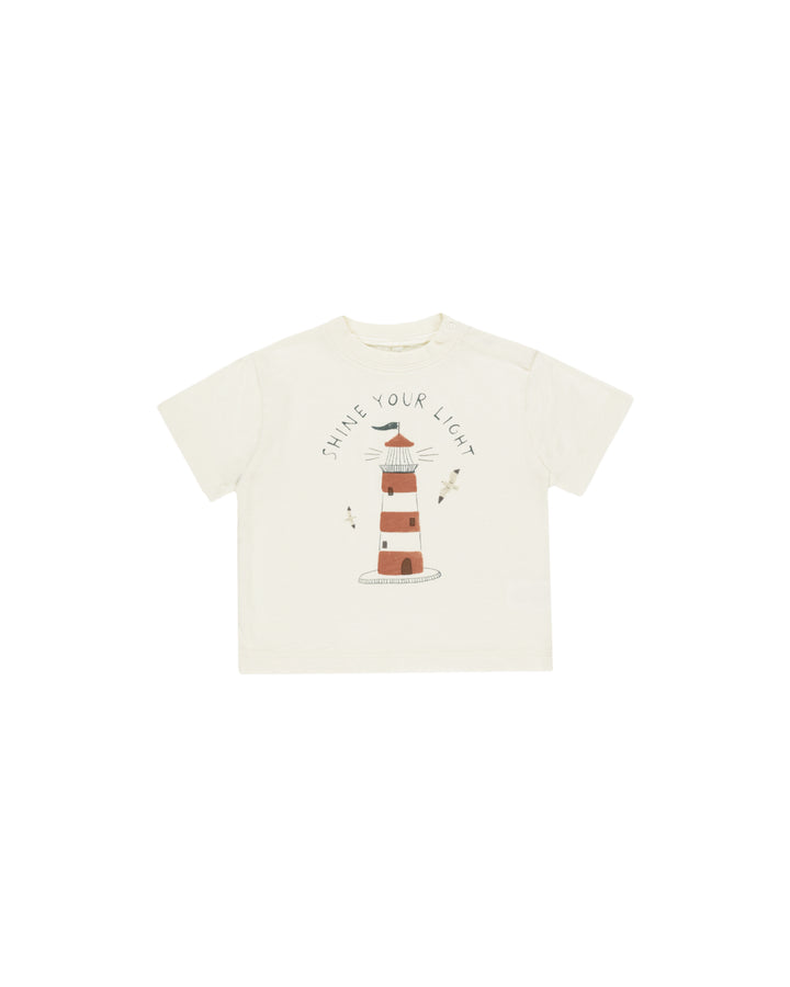 RELAXED TEE || LIGHTHOUSE