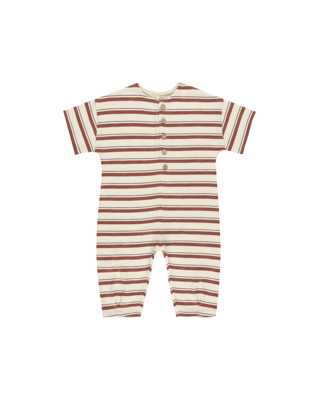 HAYES JUMPSUIT || BRICK STRIPE