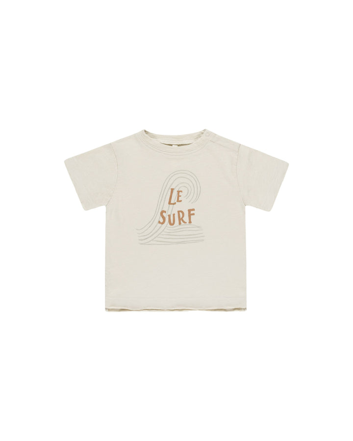 RAW EDGE TEE || LE SURF