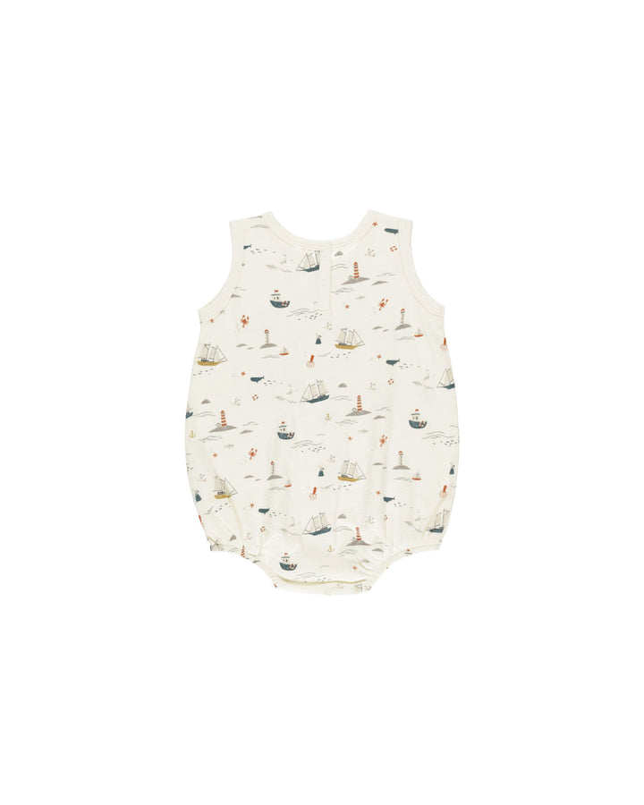 BUBBLE ONESIE || NAUTICAL