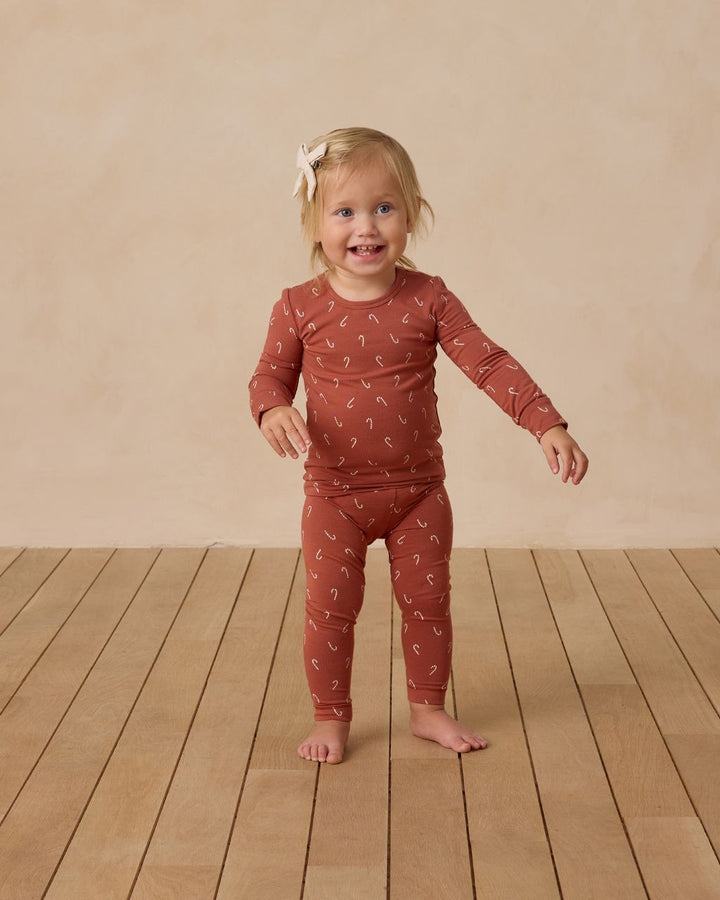 BAMBOO PAJAMA SET || CANDY CANES