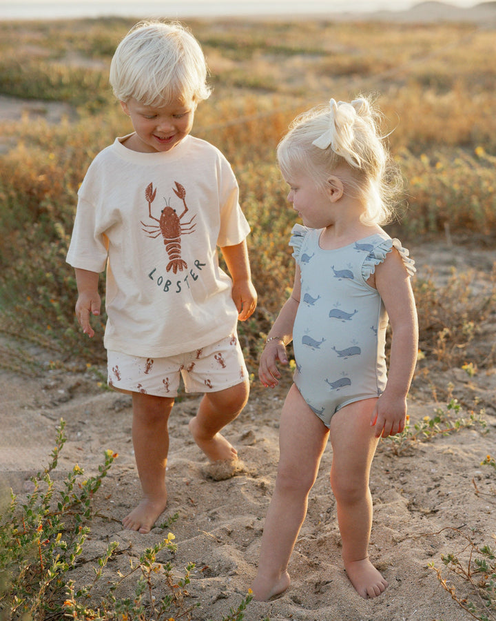 SCOOP BACK ONEPIECE || WHALES