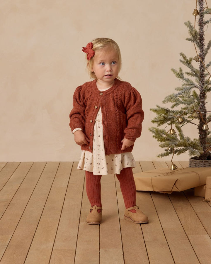 HOLLY CARDIGAN || CRANBERRY