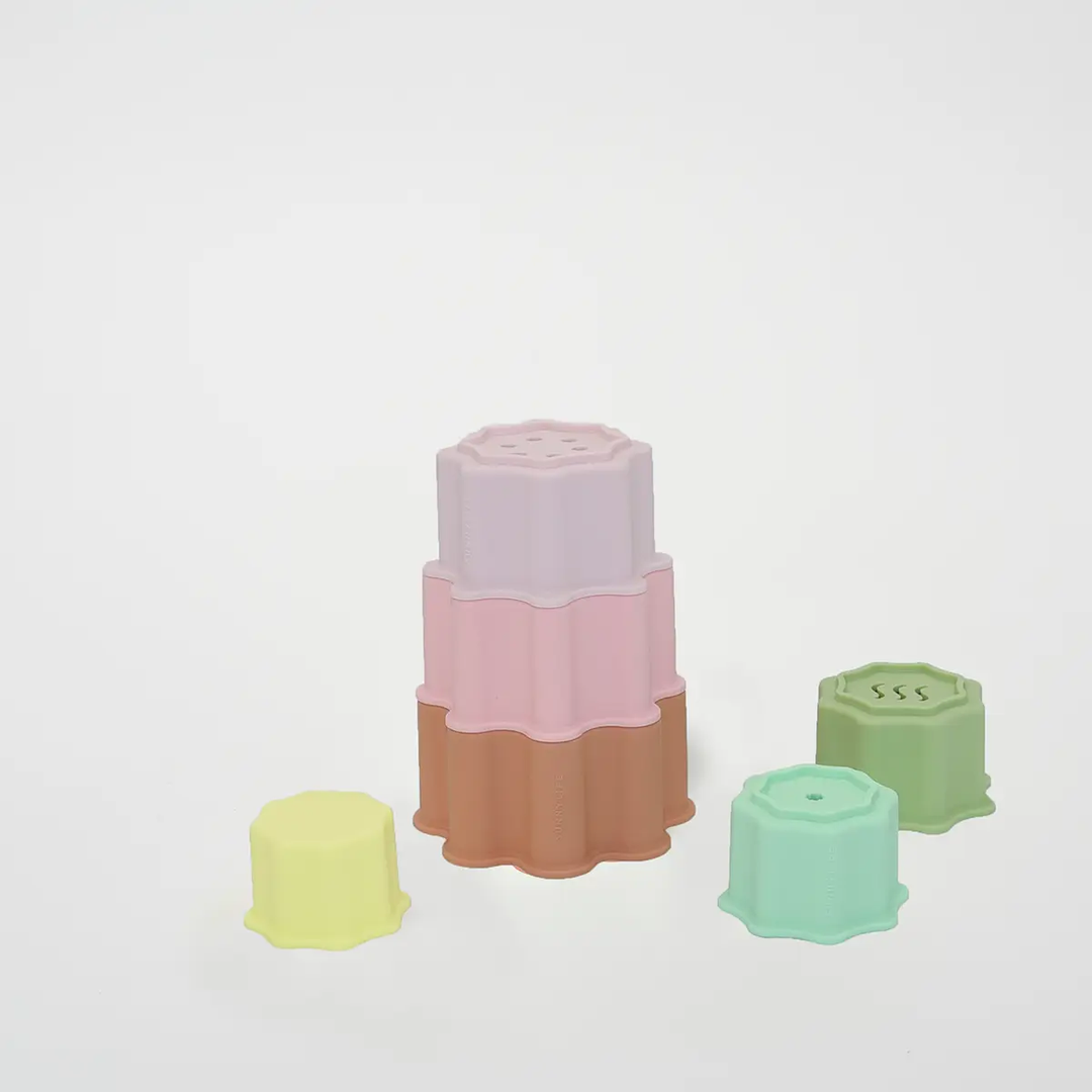 Silicone Stacking Tower Circus
