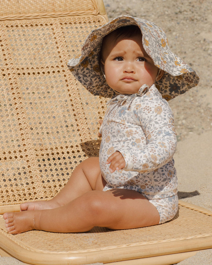 FLOPPY SUN HAT || GARDENIA