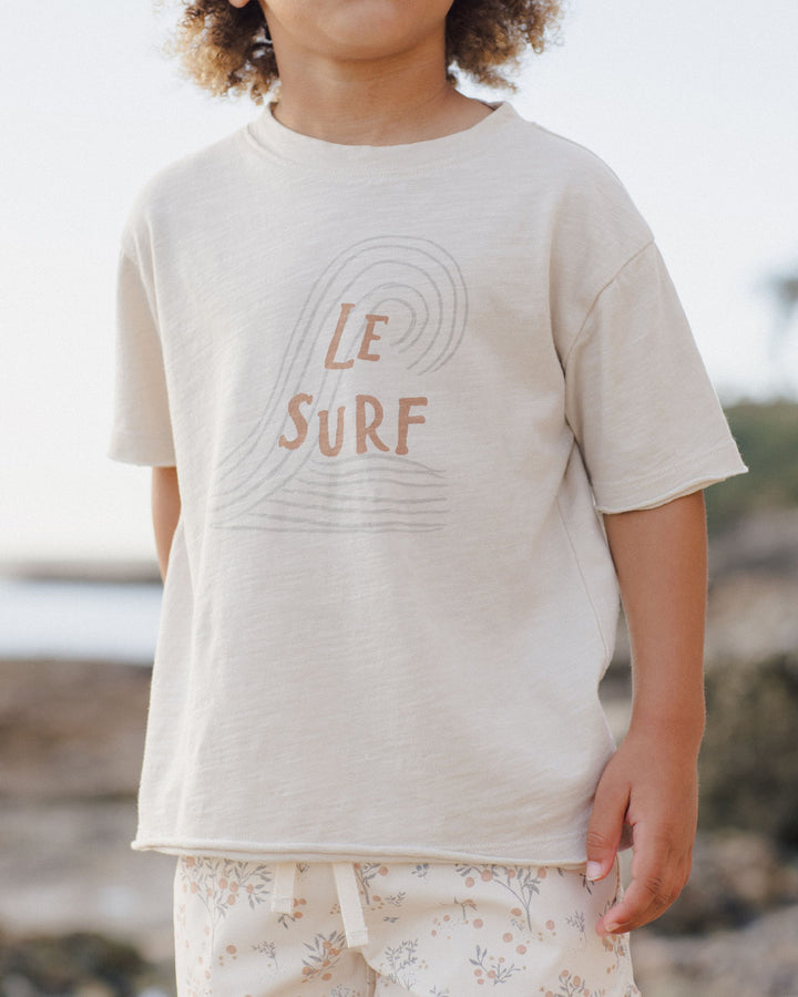 RAW EDGE TEE || LE SURF