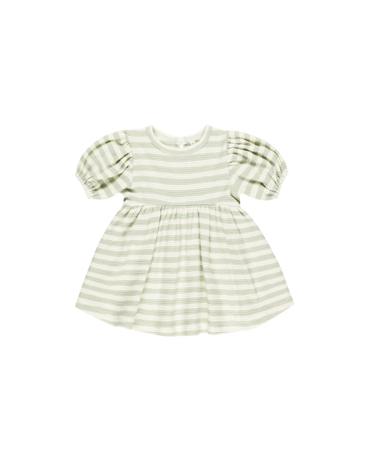 DARLA DRESS || MINT STRIPE