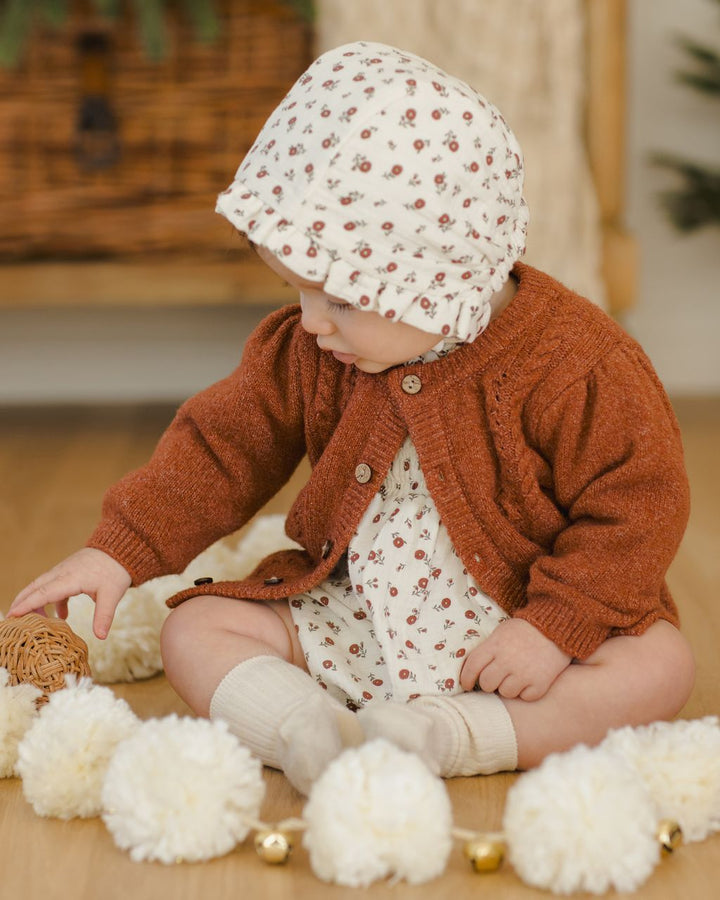 HOLLY CARDIGAN || CRANBERRY
