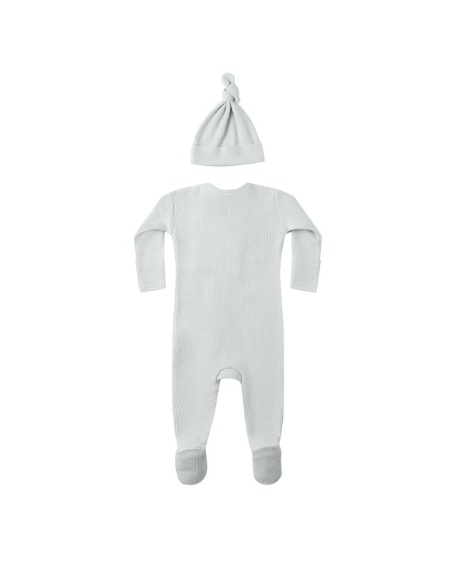 WAFFLE SLEEP SET || ICE BLUE