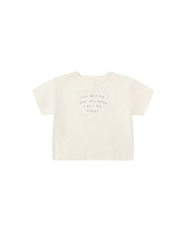 BOXY TEE || SUN, MOON, & STARS