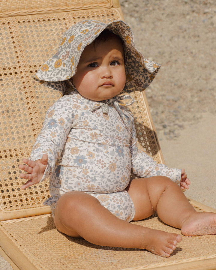 FLOPPY SUN HAT || GARDENIA