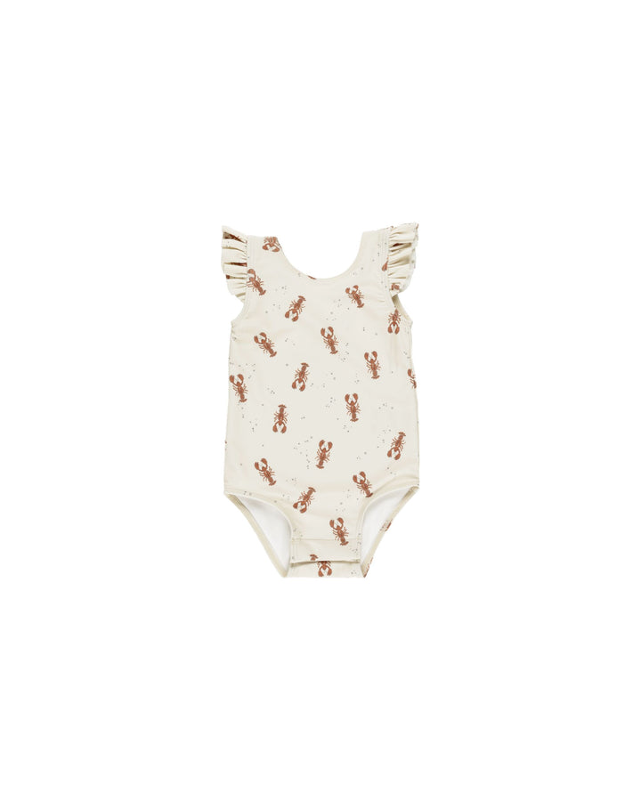 SCOOP BACK ONEPIECE || LOBSTERS