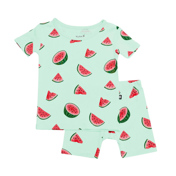 SHORT SLEEVE PAJAMAS || WATERMELON