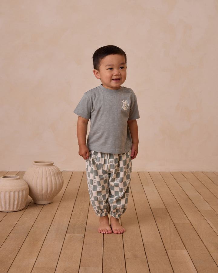 PARACHUTE PANT || COASTAL CHECK