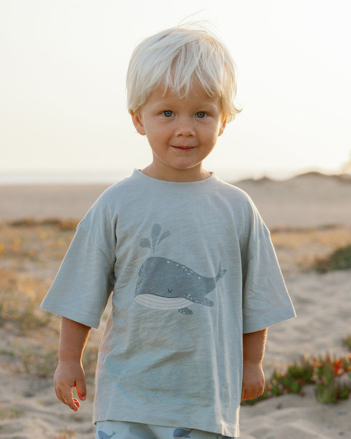 RELAXED TEE || WHALE