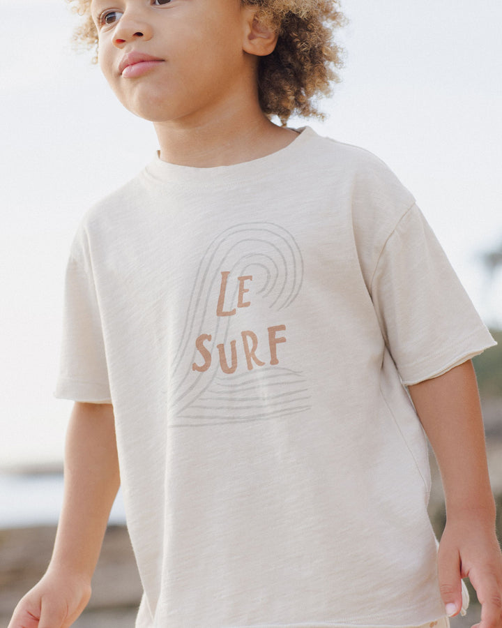 RAW EDGE TEE || LE SURF