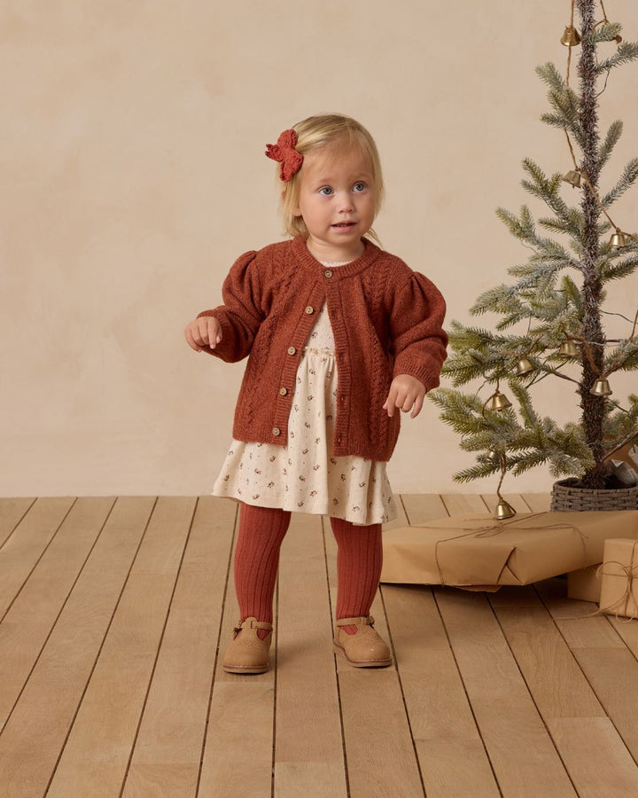 HOLLY CARDIGAN || CRANBERRY