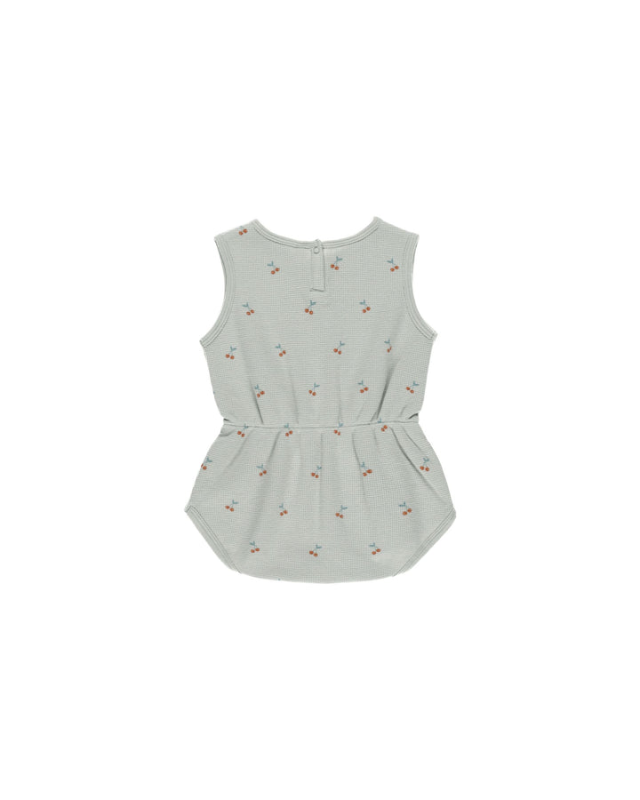 CINCH CHERRY PLAYSUIT || CHERRIES