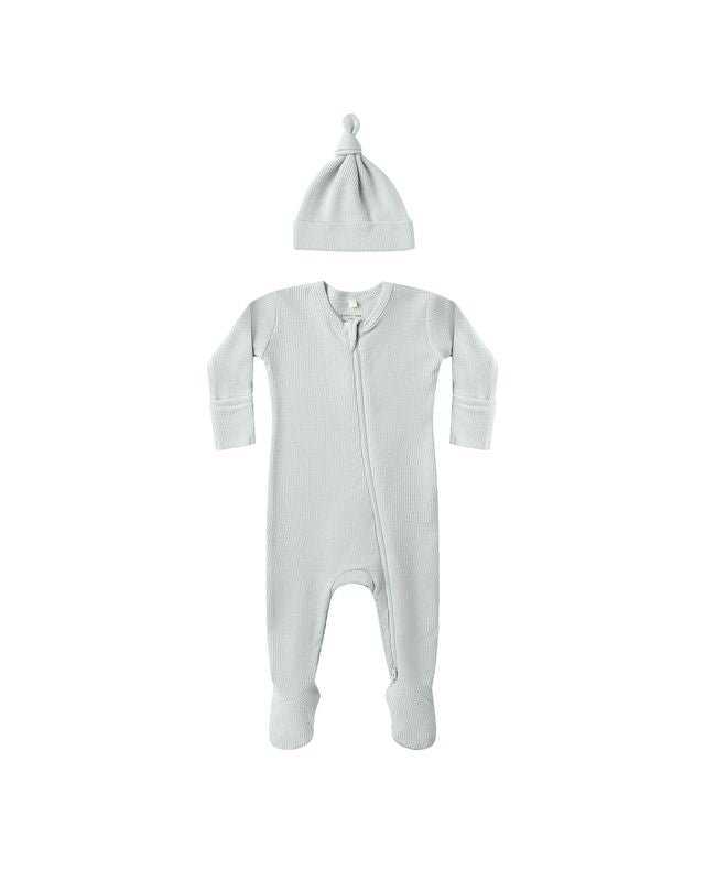 WAFFLE SLEEP SET || ICE BLUE