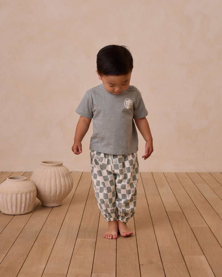 PARACHUTE PANT || COASTAL CHECK