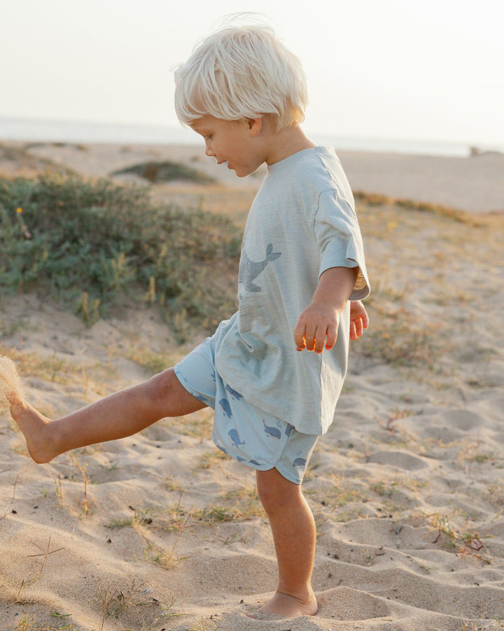 RELAXED TEE || WHALE
