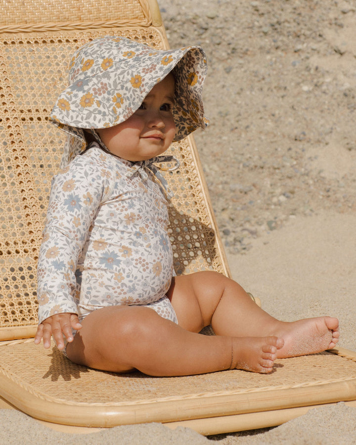 FLOPPY SUN HAT || GARDENIA