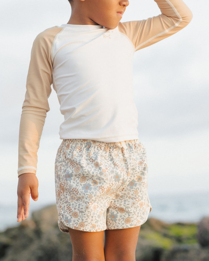 SWIM TRUNK || GARDENIA