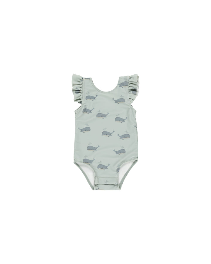 SCOOP BACK ONEPIECE || WHALES