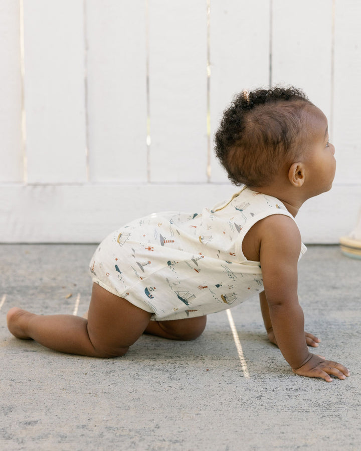 BUBBLE ONESIE || NAUTICAL