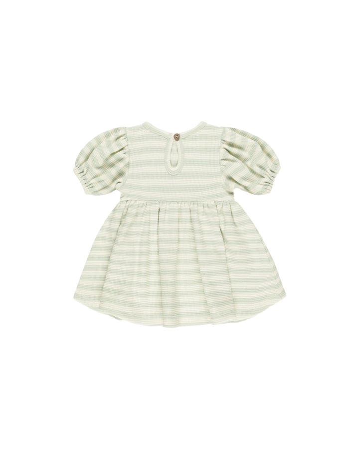 DARLA DRESS || MINT STRIPE
