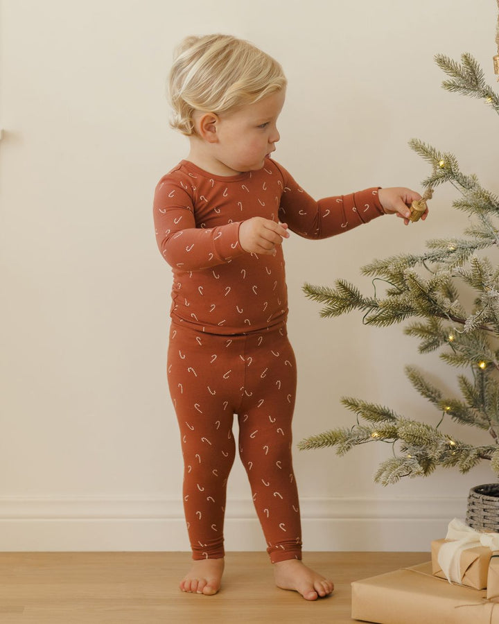 BAMBOO PAJAMA SET || CANDY CANES