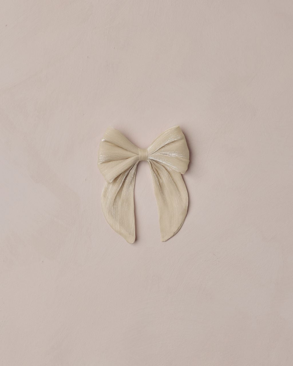 EVERLY BOW || ECRU