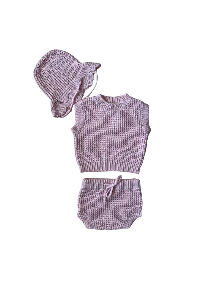 SUMMER TANK SET || PINK