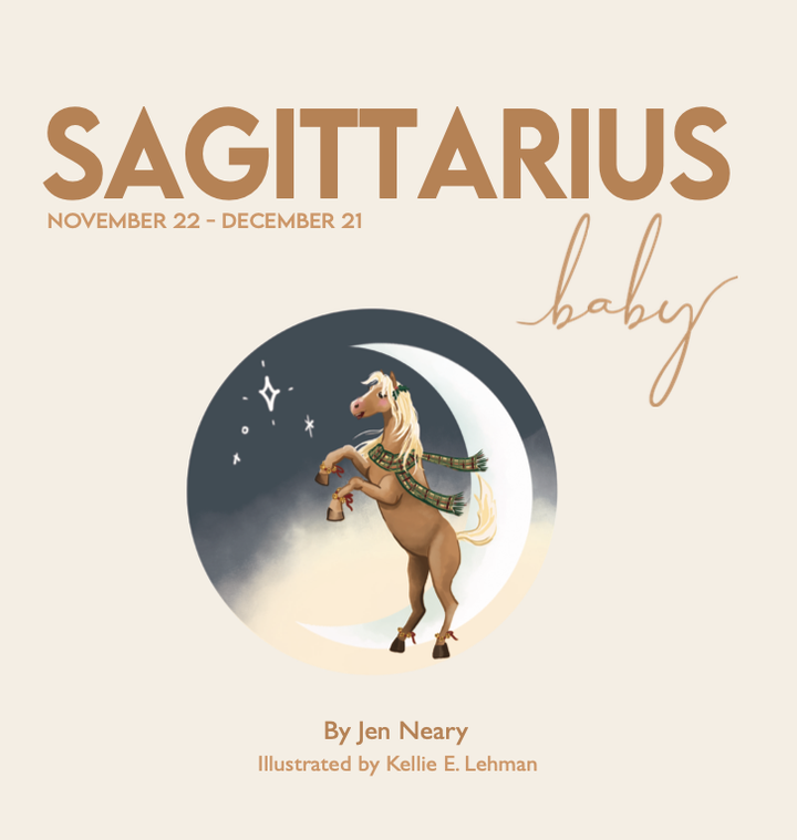 zodiac baby book || sagittarius