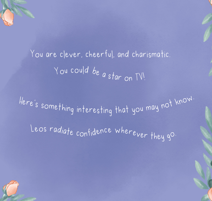 zodiac baby book || leo