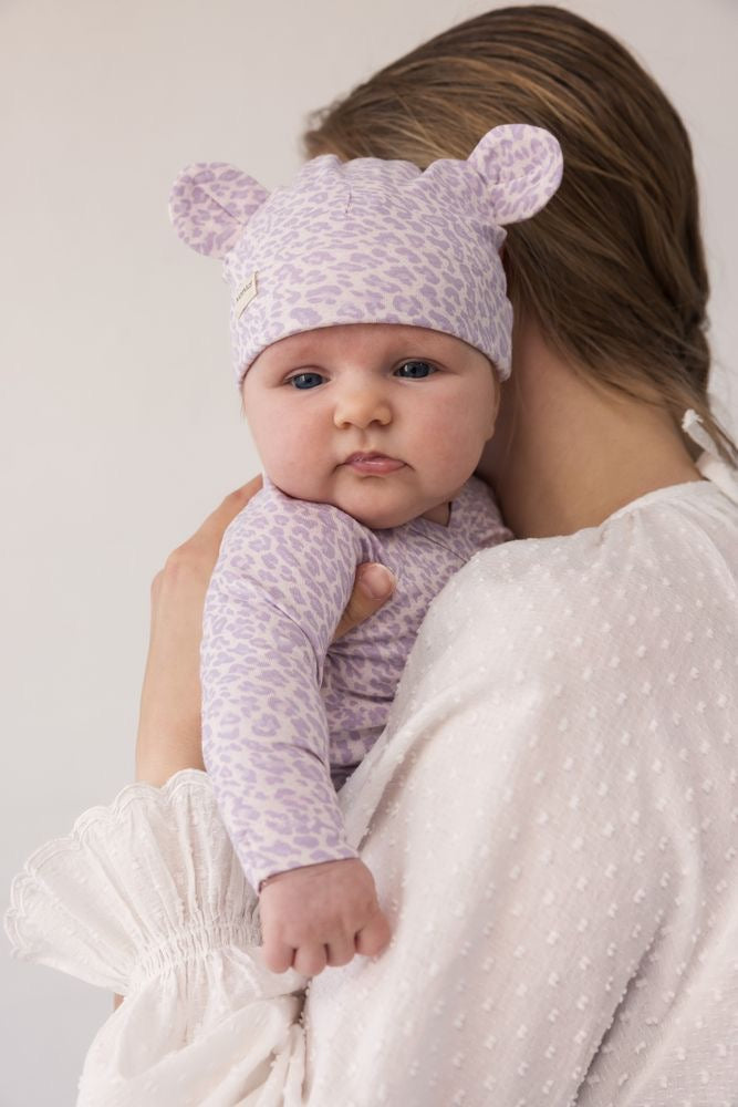 LEO AIKO EAR BABY HAT | LILAC LEO