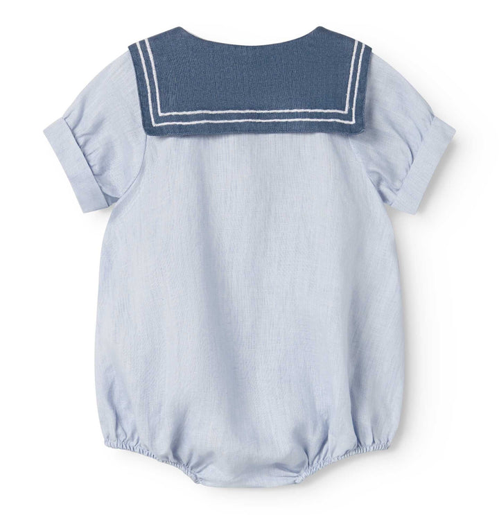 RAKI ROMPER || BLUE MIST