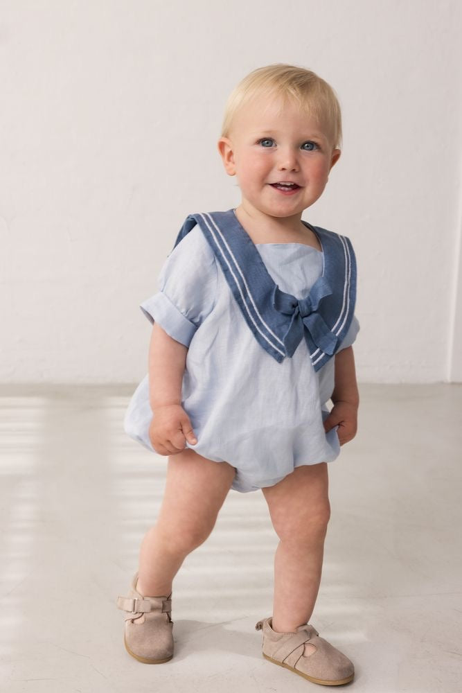 RAKI ROMPER || BLUE MIST