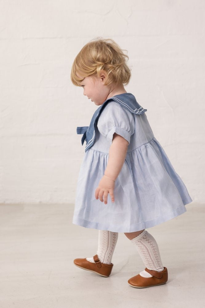 DAKI DRESS || BLUE MIST