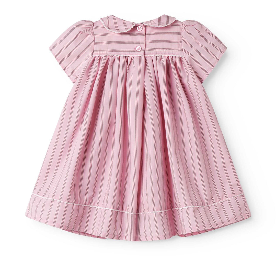 DULLA DRESS || BONBON PINK STRIPES