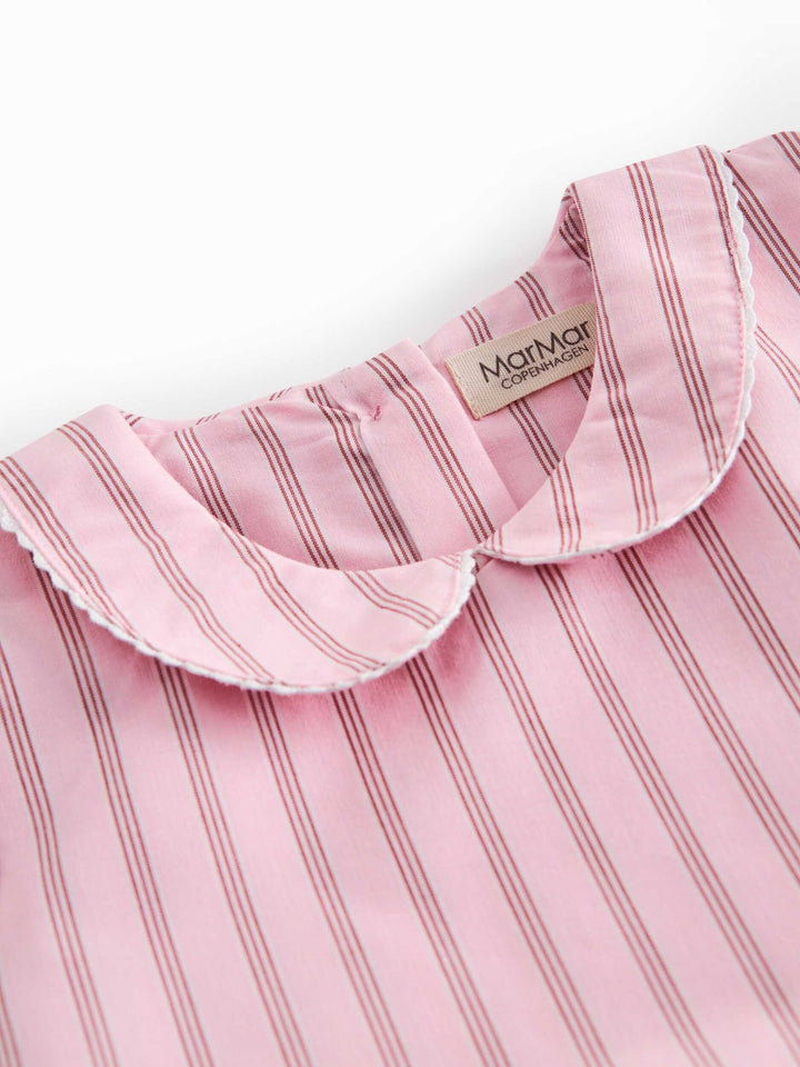 DARCEL DRESS || BONBON PINK STRIPES