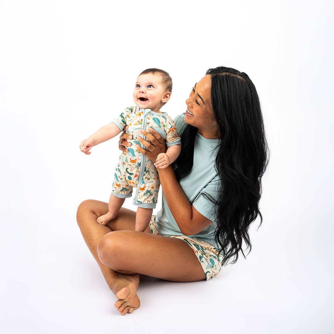 BAMBOO SHORTIE ROMPER || EXPLORE FLORIDA SOUVENIR