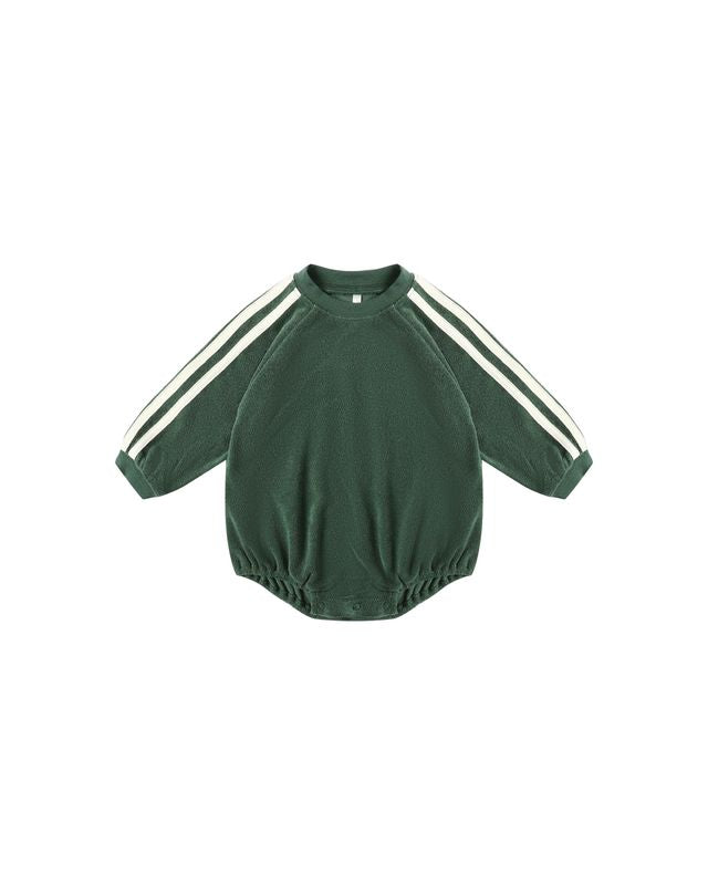 CREWNECK ROMPER || GREEN