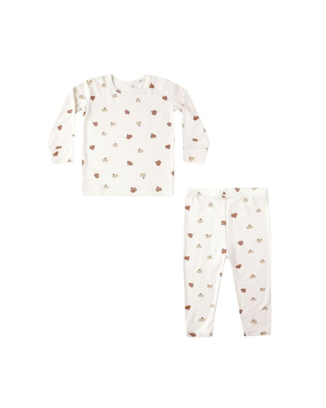 BAMBOO PAJAMA SET || PUMPKINS