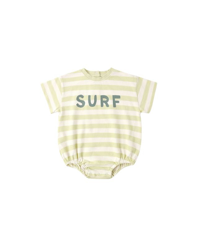 RELAXED BUBBLE ROMPER || SURF