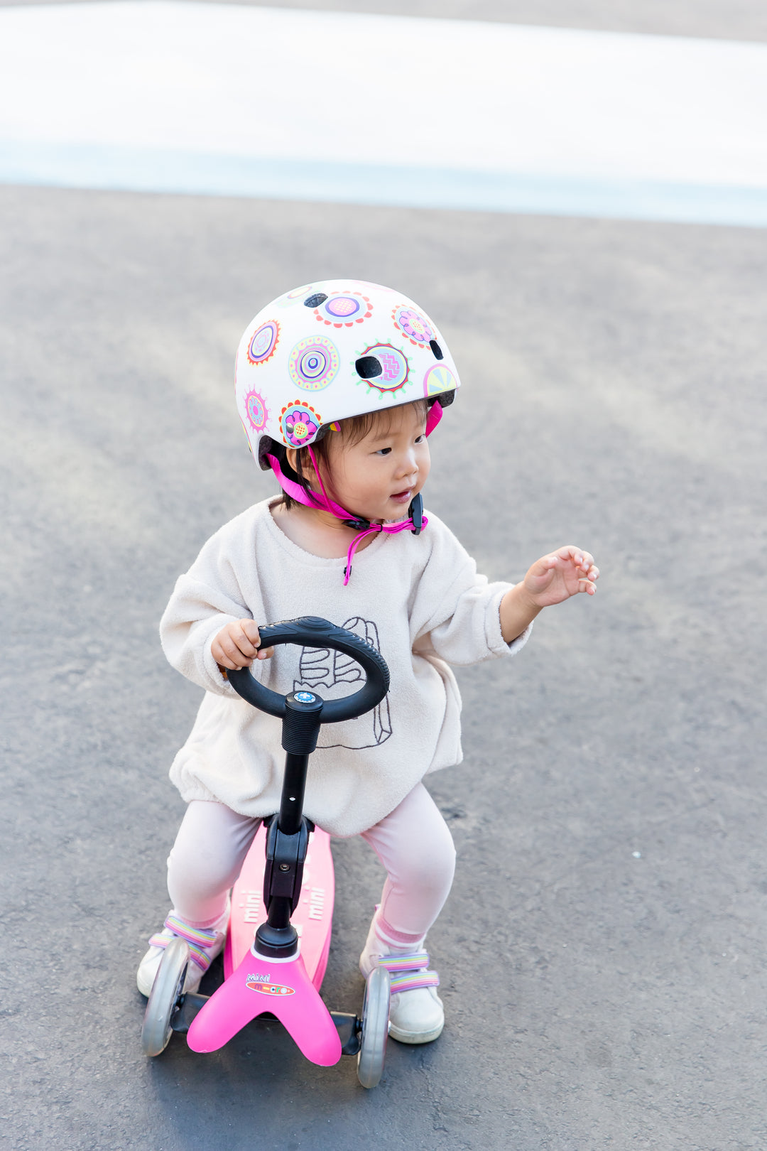 micro mini 3-in-1 scooter || pink